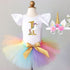 Unicorn 1st Year Birthday Princess Dress Bundle - Little Palace Store